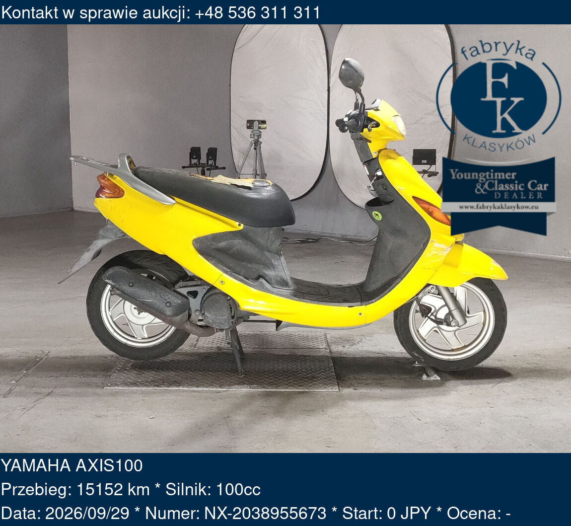 YAMAHA AXIS100  - zdjęcie 2
