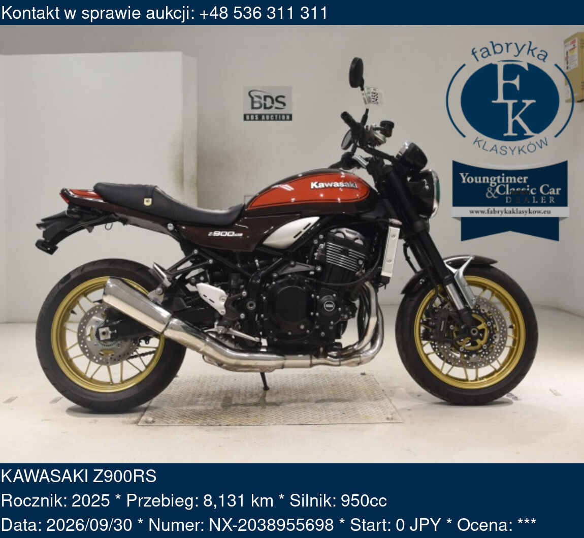 KAWASAKI Z900RS 2025 - zdjęcie 2