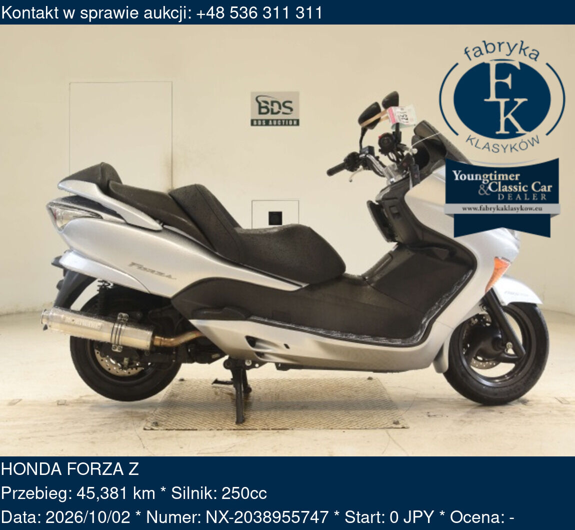 HONDA FORZA Z  - zdjęcie 2