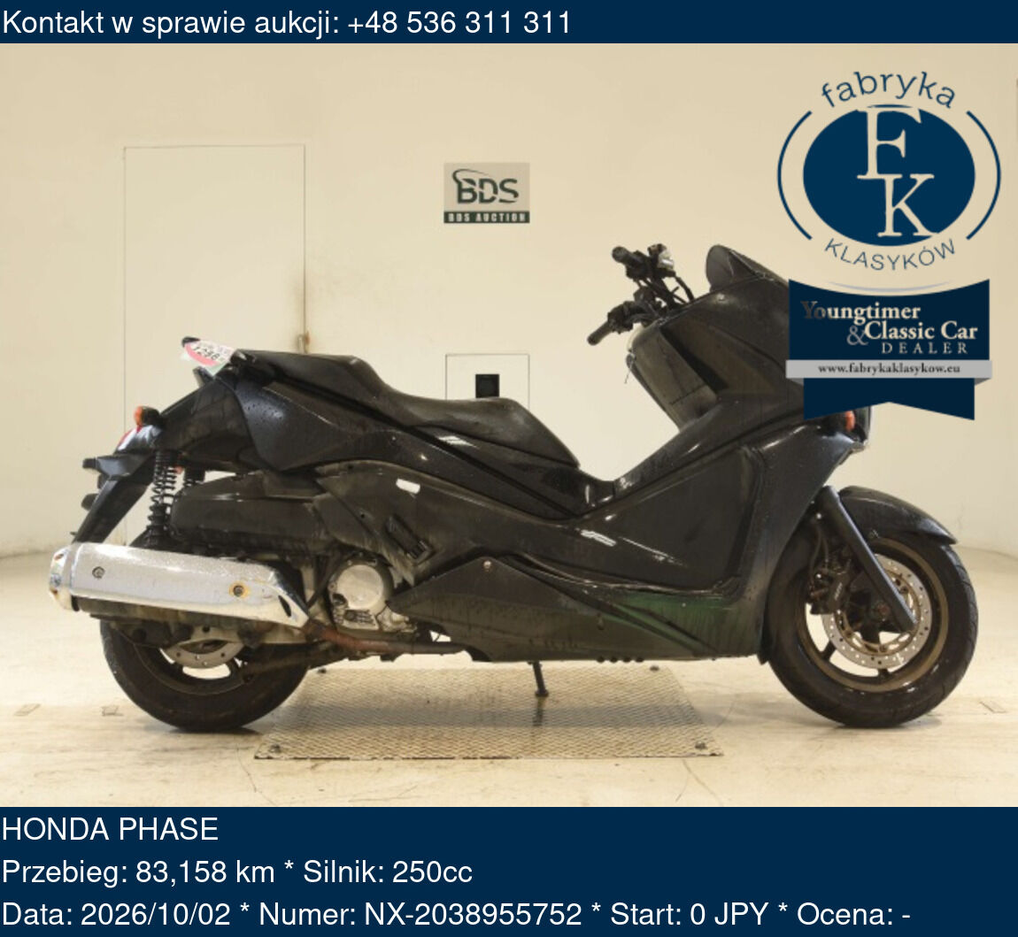 HONDA PHASE  - zdjęcie 2