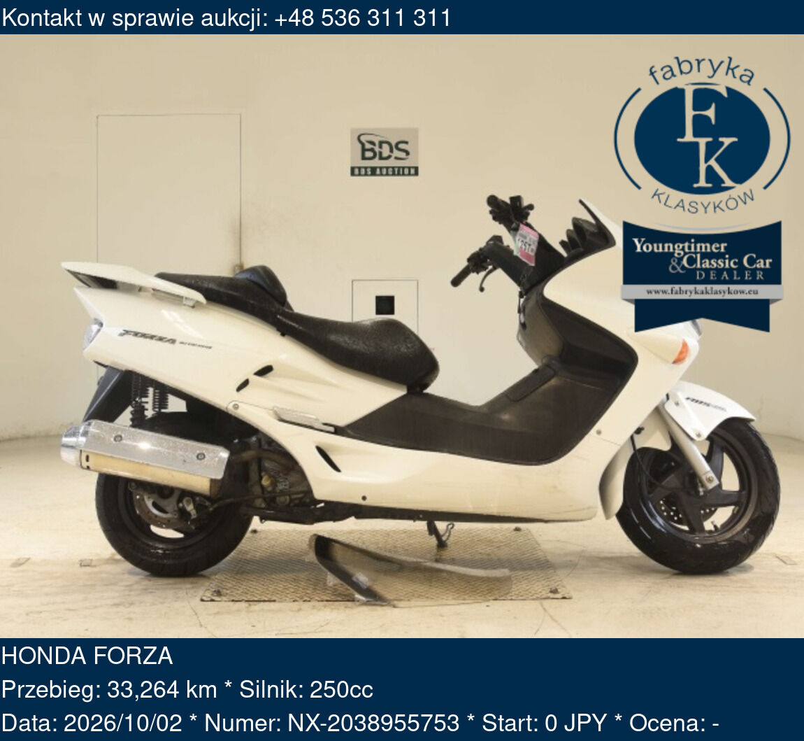 HONDA FORZA  - zdjęcie 2