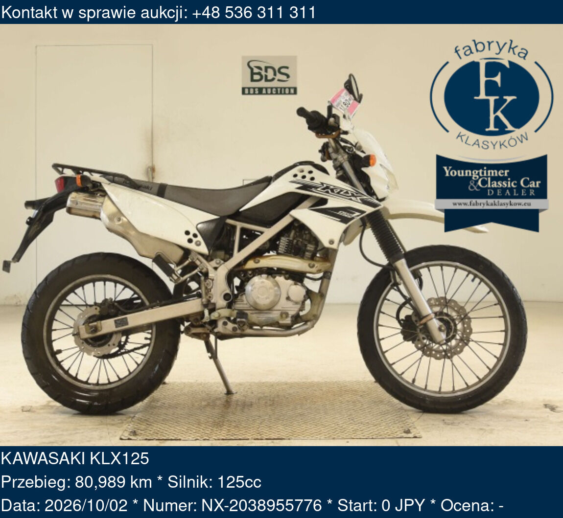 KAWASAKI KLX125  - zdjęcie 2