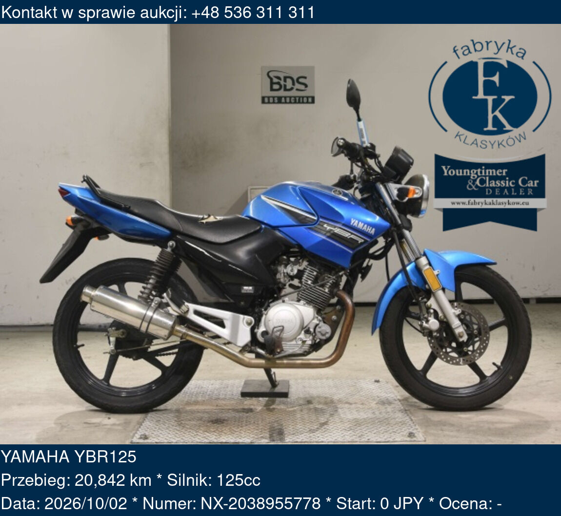YAMAHA YBR125  - zdjęcie 2