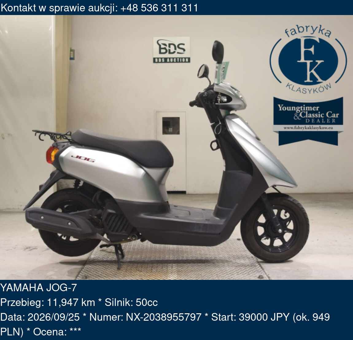 YAMAHA JOG-7  - zdjęcie 2