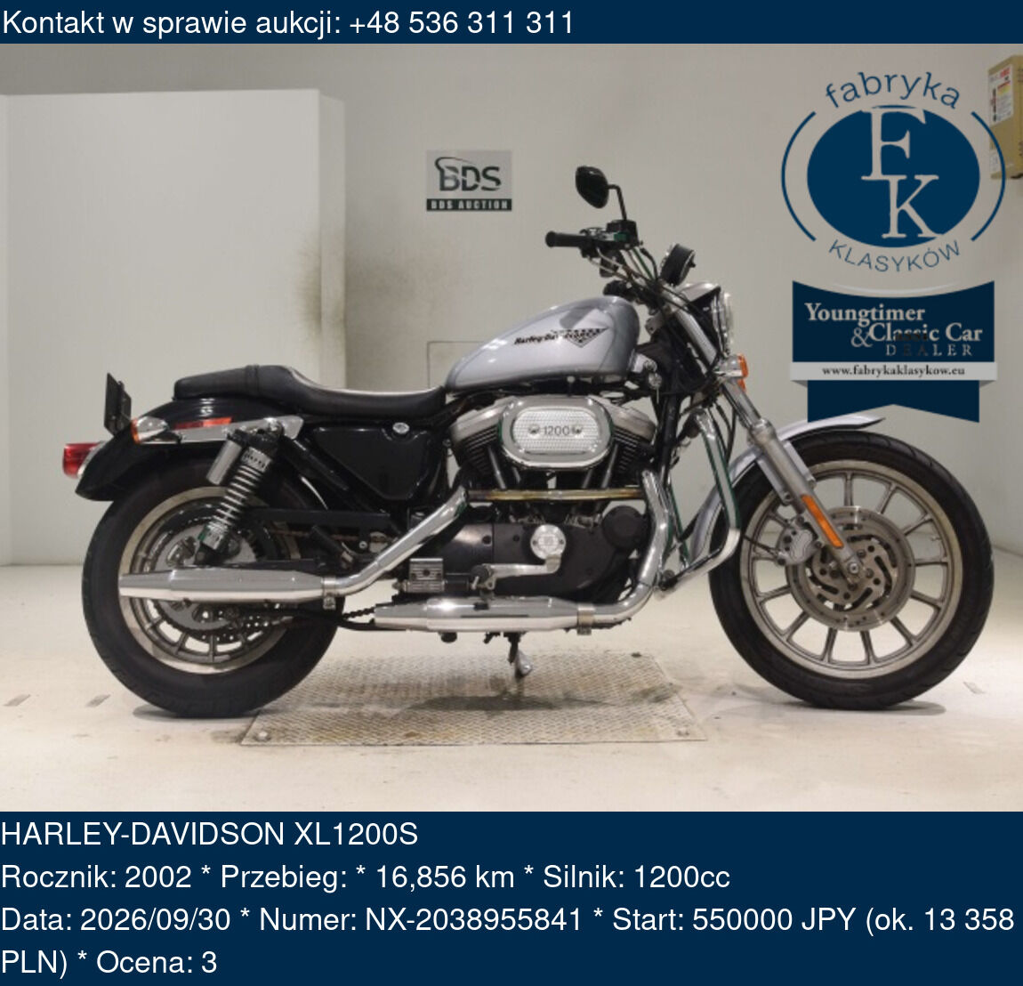 HARLEY-DAVIDSON XL1200S 2002 - zdjęcie 2