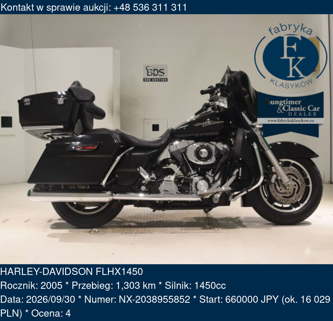 HARLEY-DAVIDSON FLHX1450 2005 - zdjęcie 2