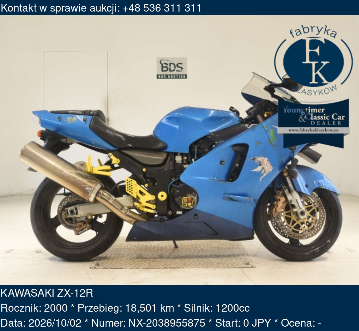 KAWASAKI ZX-12R 2000 - zdjęcie 2
