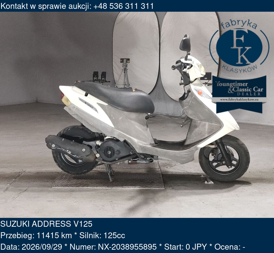 SUZUKI ADDRESS V125  - zdjęcie 2