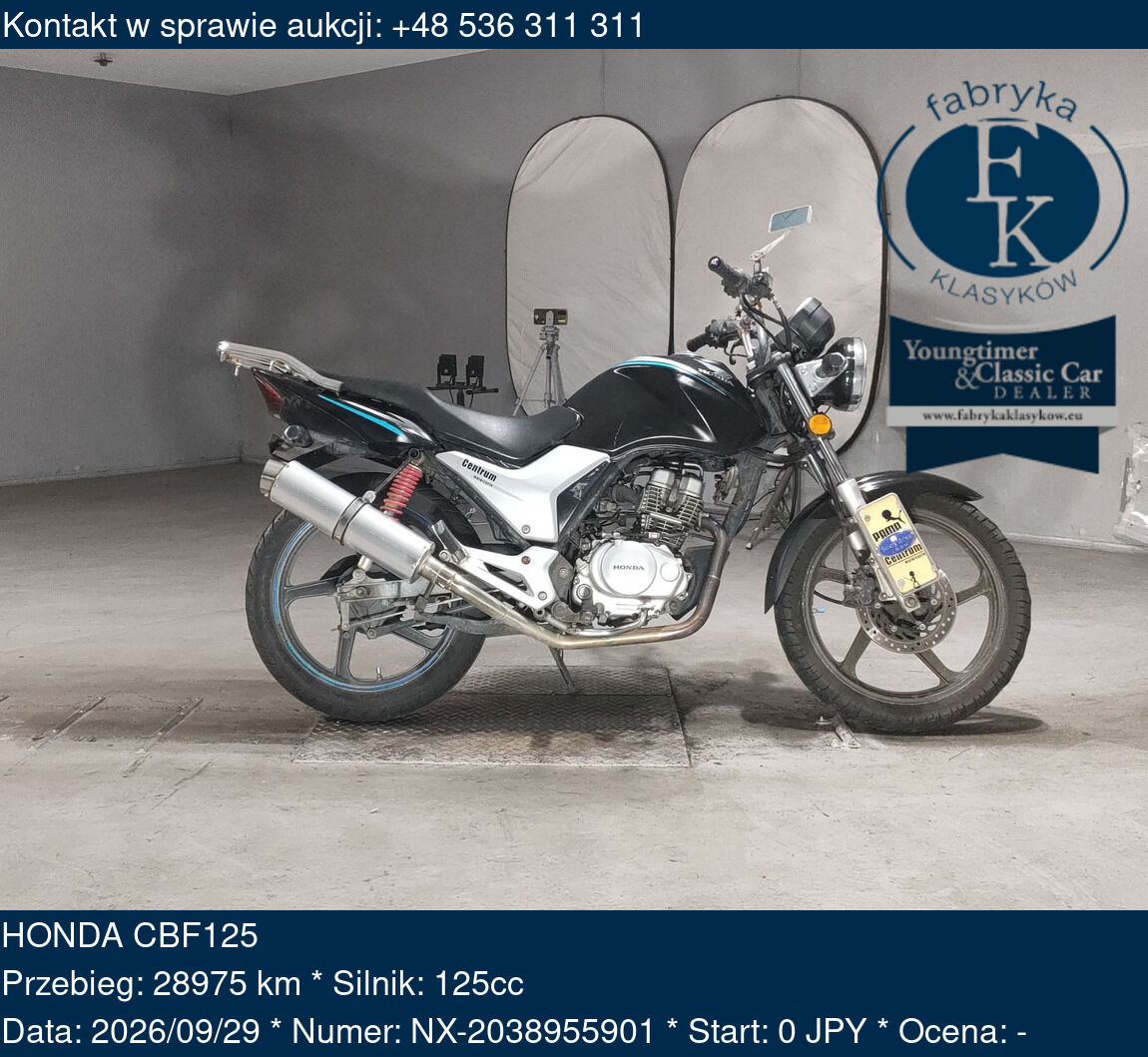 HONDA CBF125  - zdjęcie 2