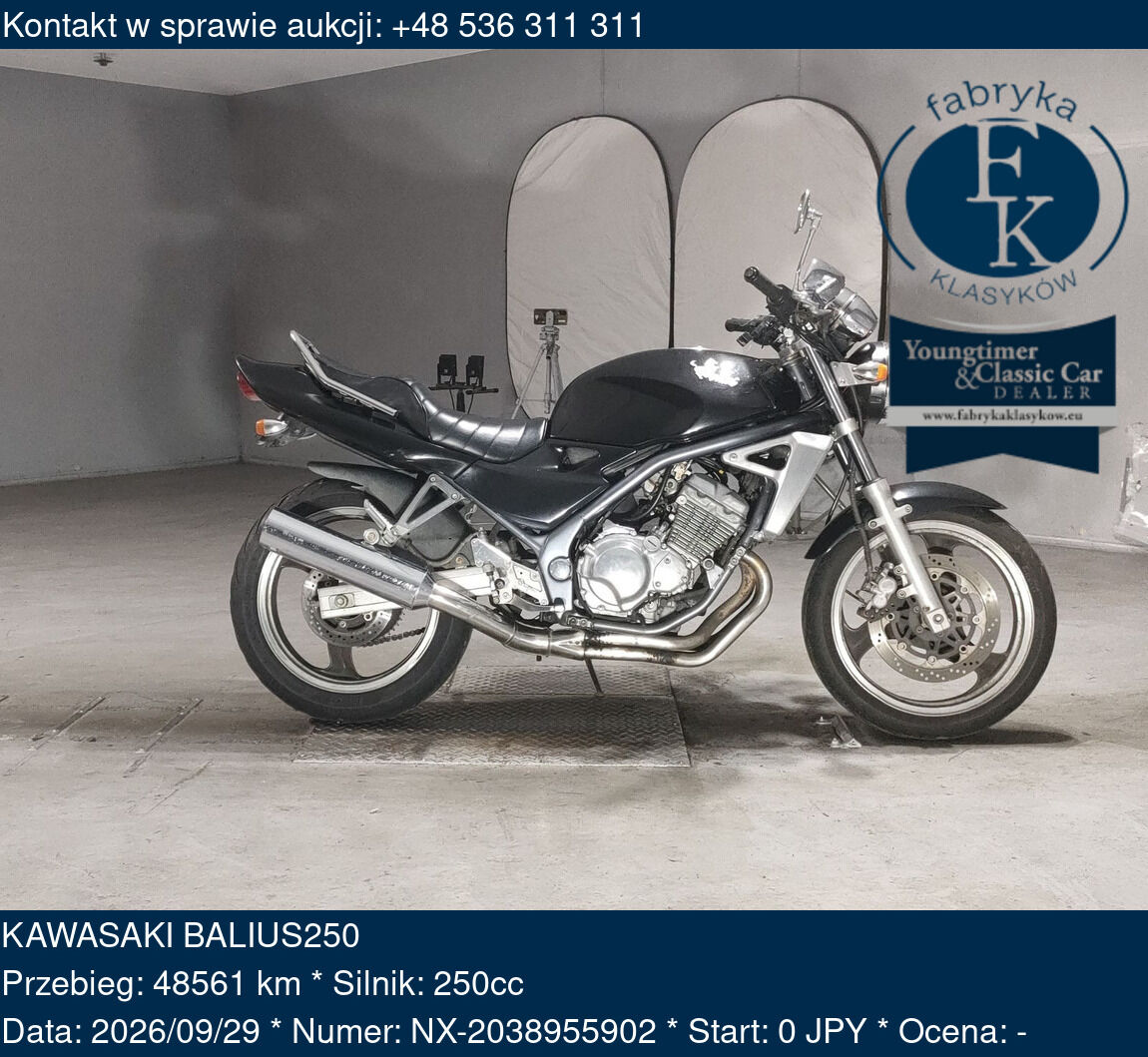 KAWASAKI BALIUS250  - zdjęcie 2