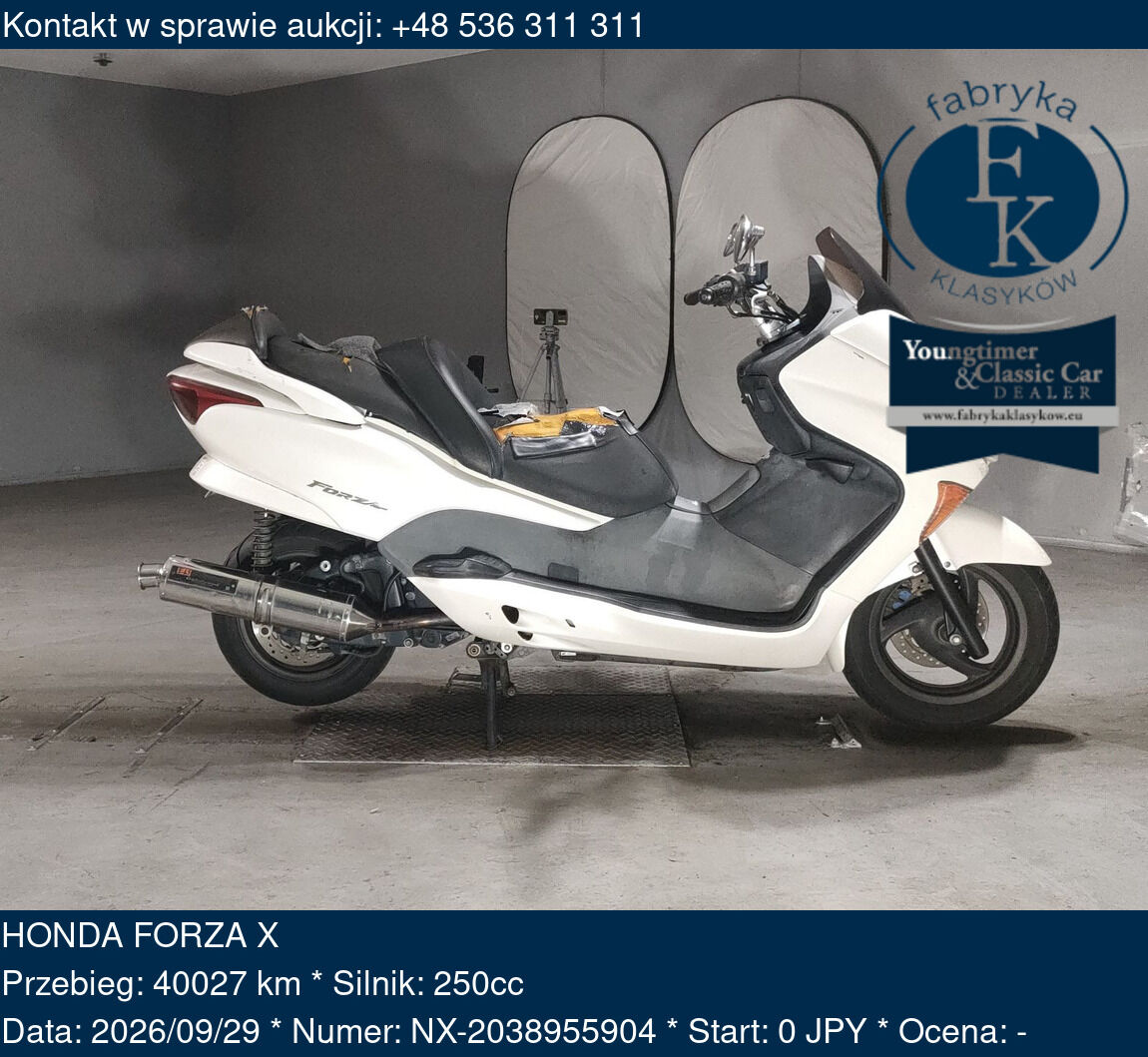 HONDA FORZA X - zdjęcie 2