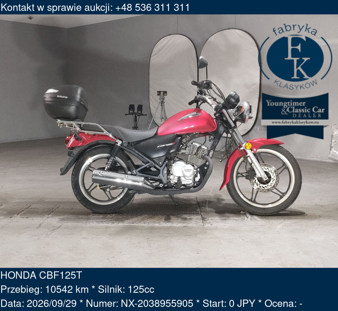 HONDA CBF125T  - zdjęcie 2