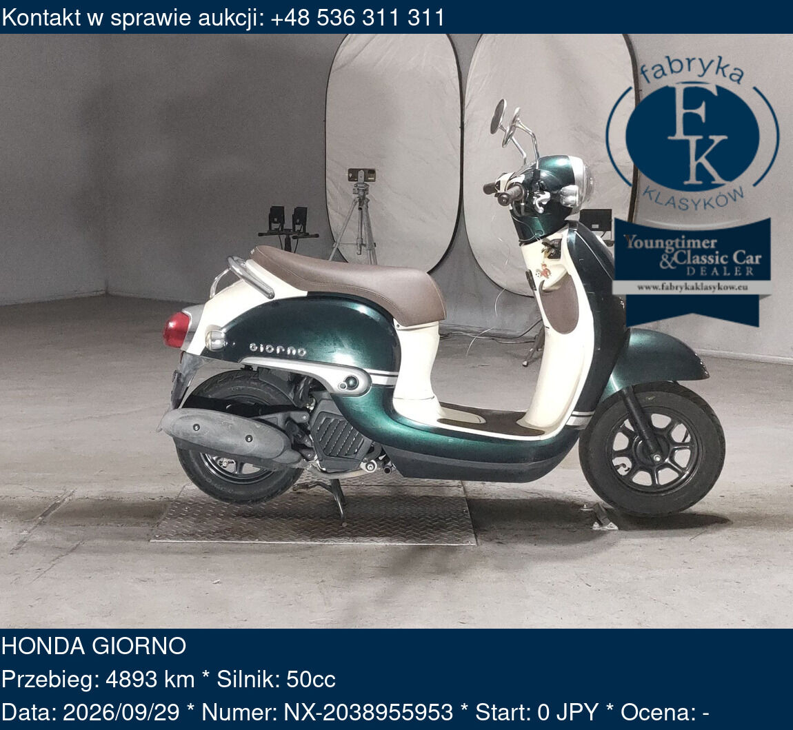 HONDA GIORNO - zdjęcie 2