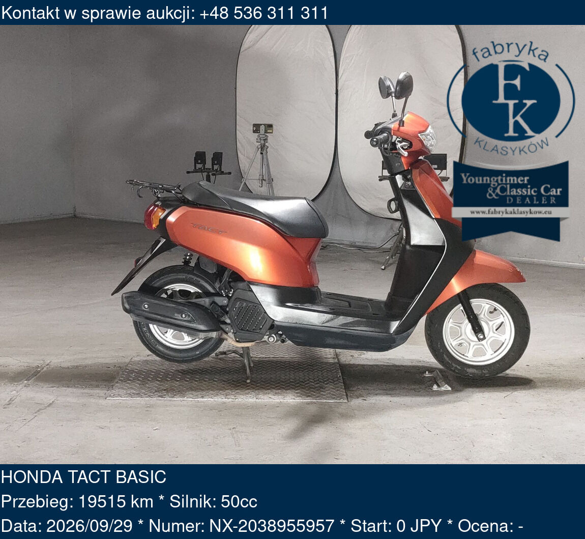 HONDA TACT BASIC  - zdjęcie 2
