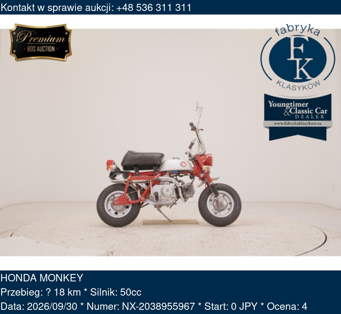 HONDA MONKEY - zdjęcie 2