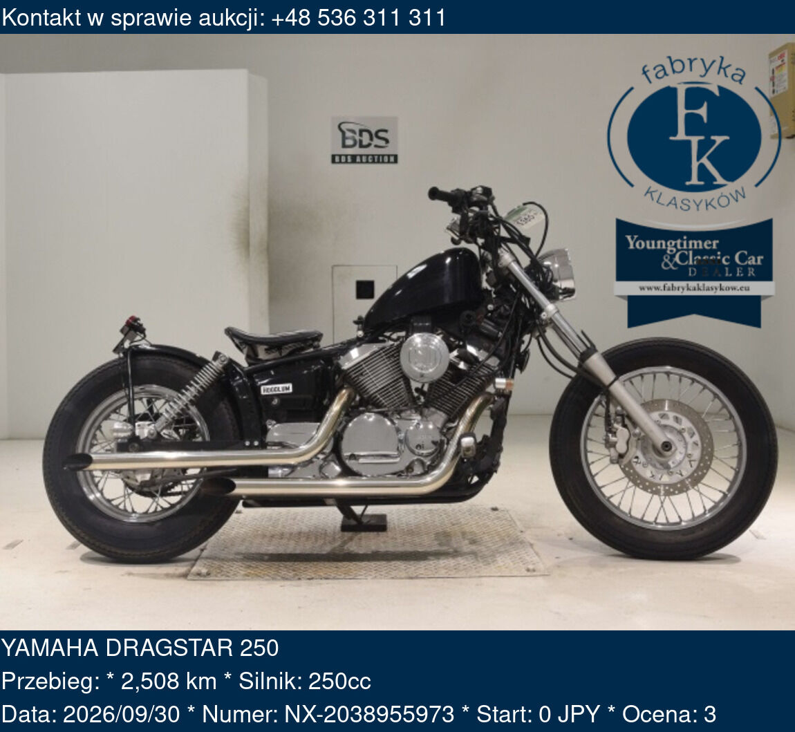 YAMAHA DRAGSTAR 250  - zdjęcie 2