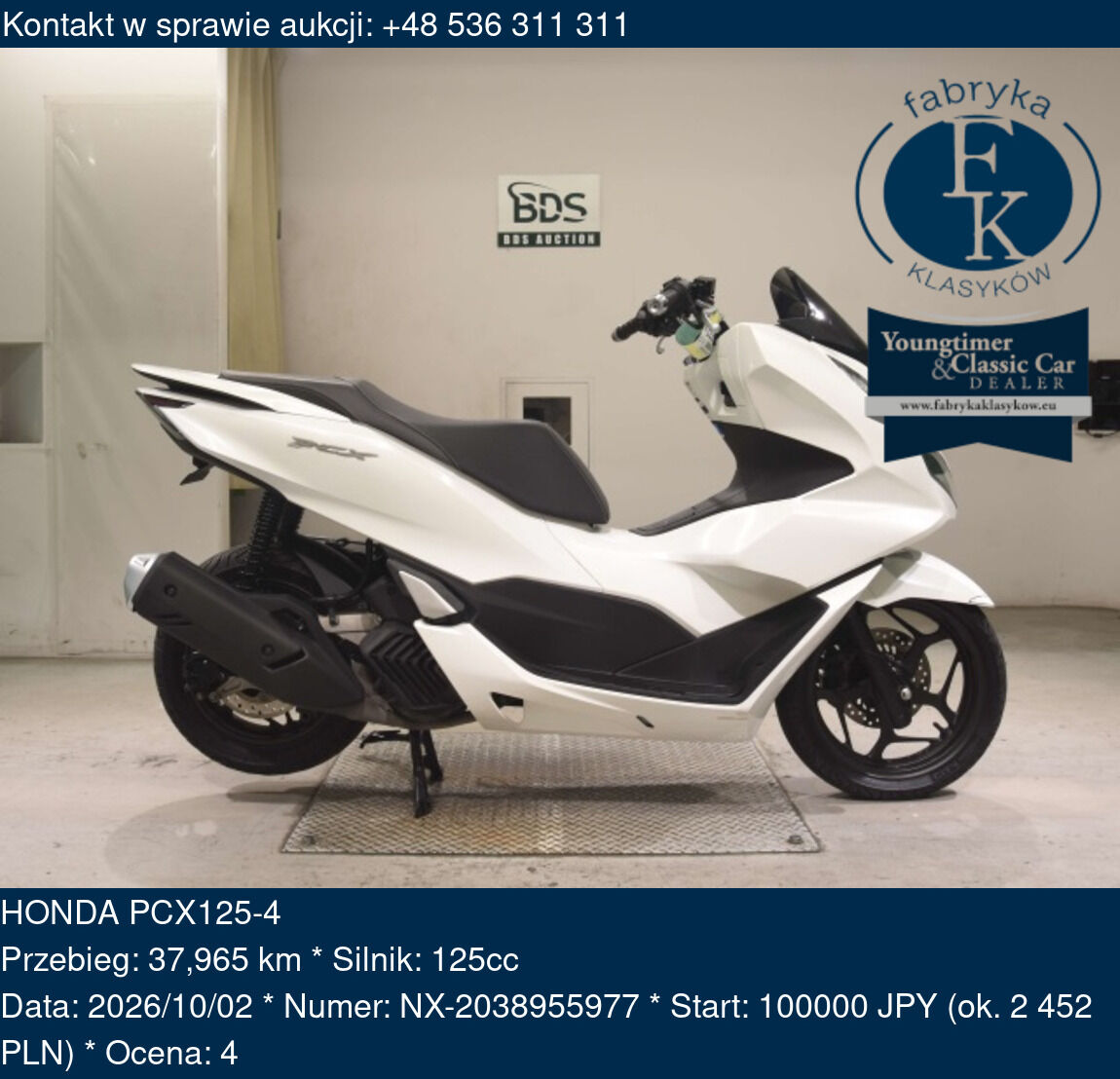 HONDA PCX125-4  - zdjęcie 2