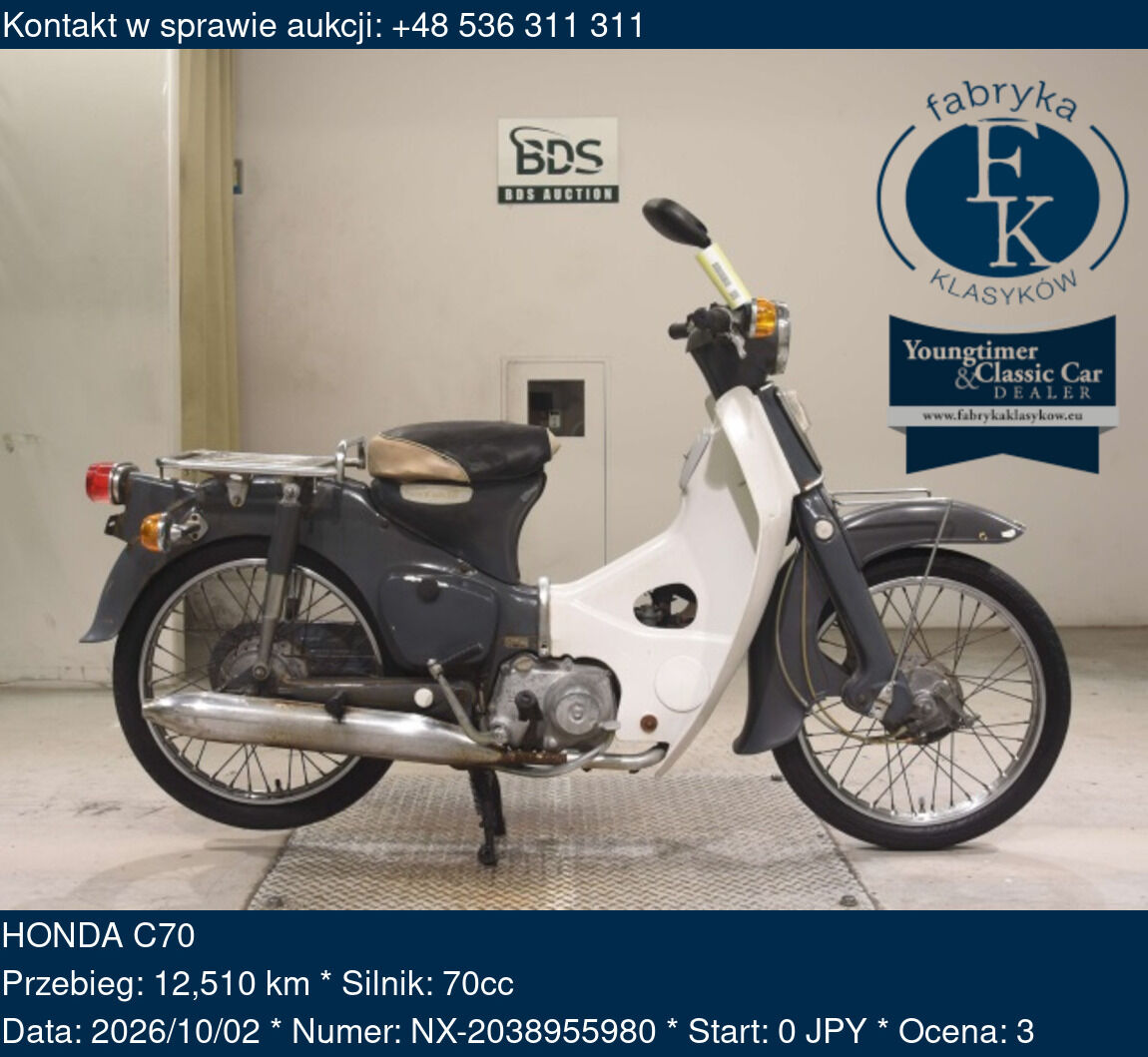 HONDA C70  - zdjęcie 2