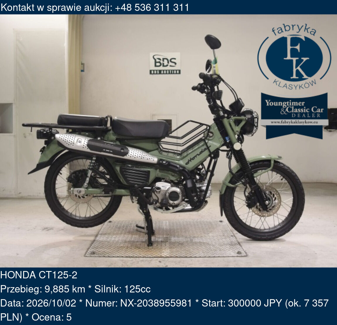 HONDA CT125-2  - zdjęcie 2