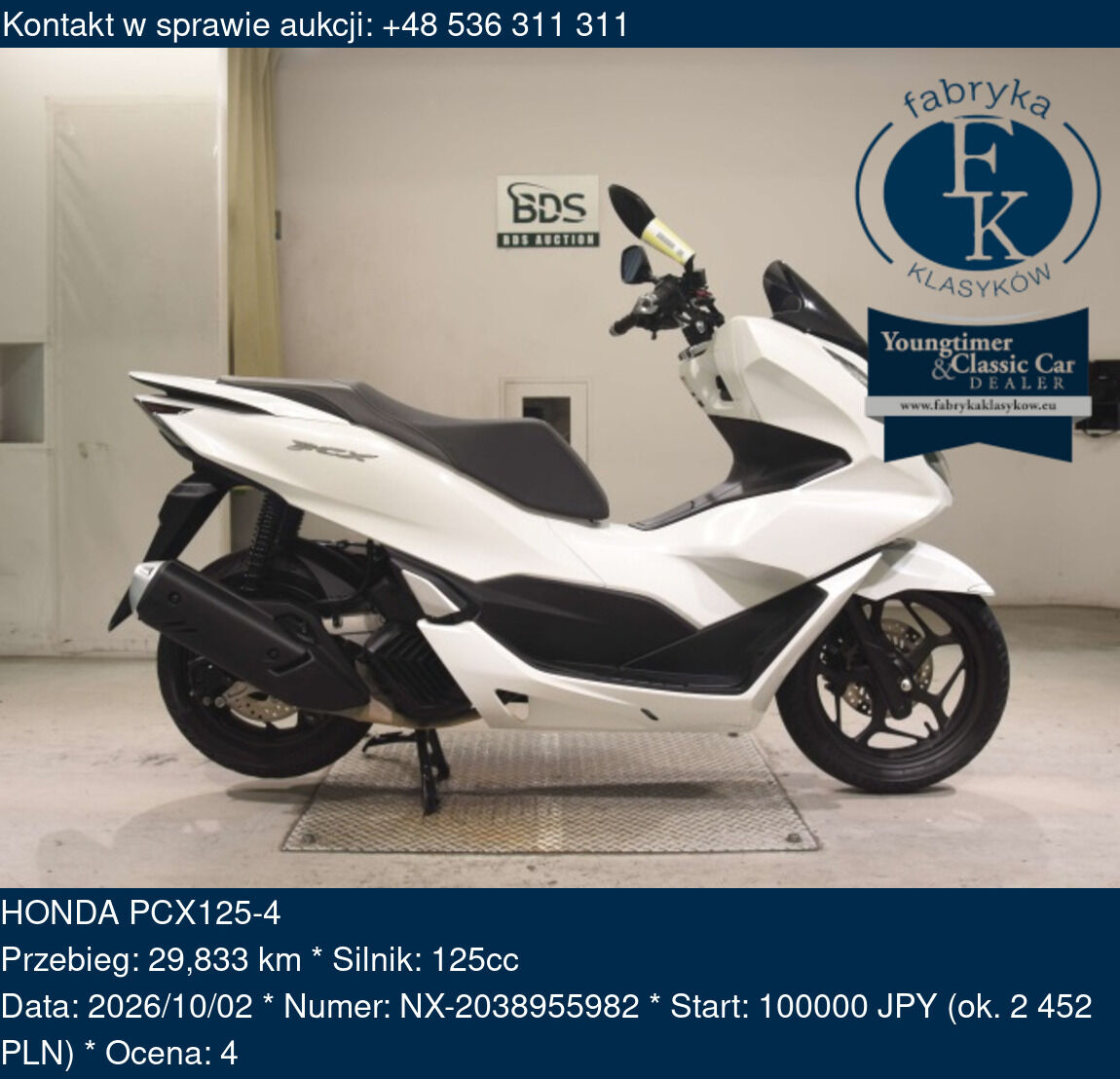HONDA PCX125-4  - zdjęcie 2