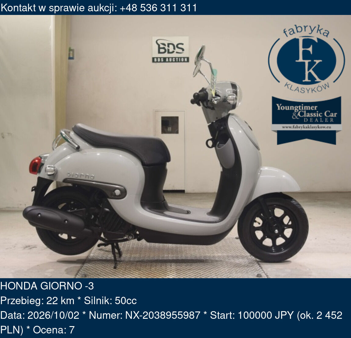 HONDA GIORNO -3  - zdjęcie 2