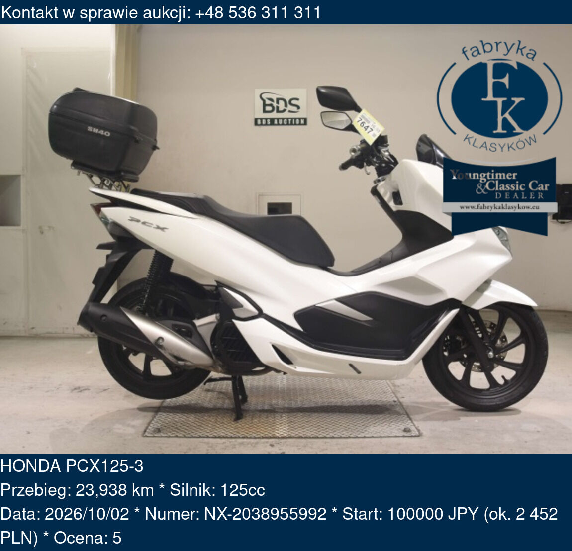 HONDA PCX125-3  - zdjęcie 2