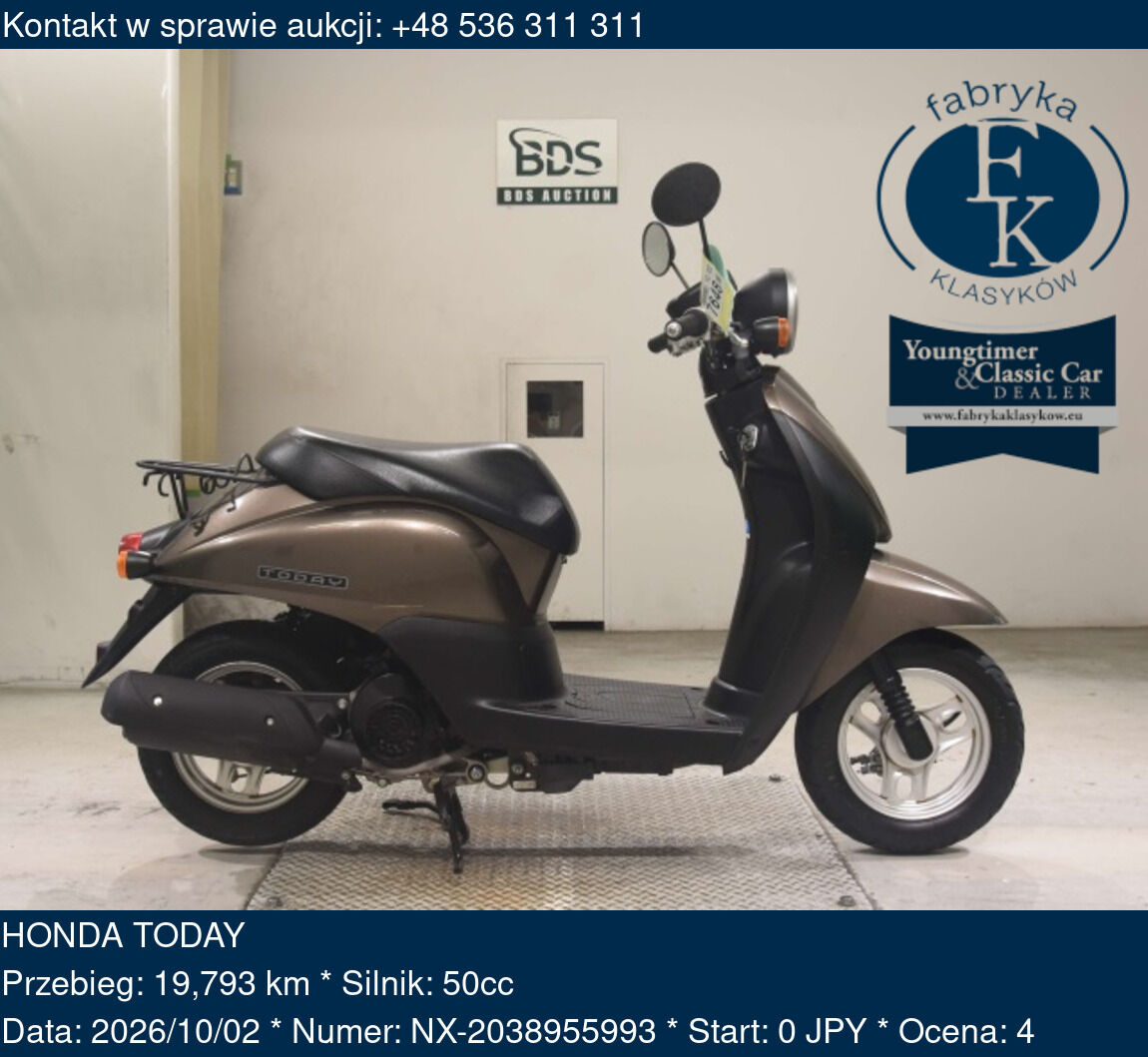 HONDA TODAY  - zdjęcie 2