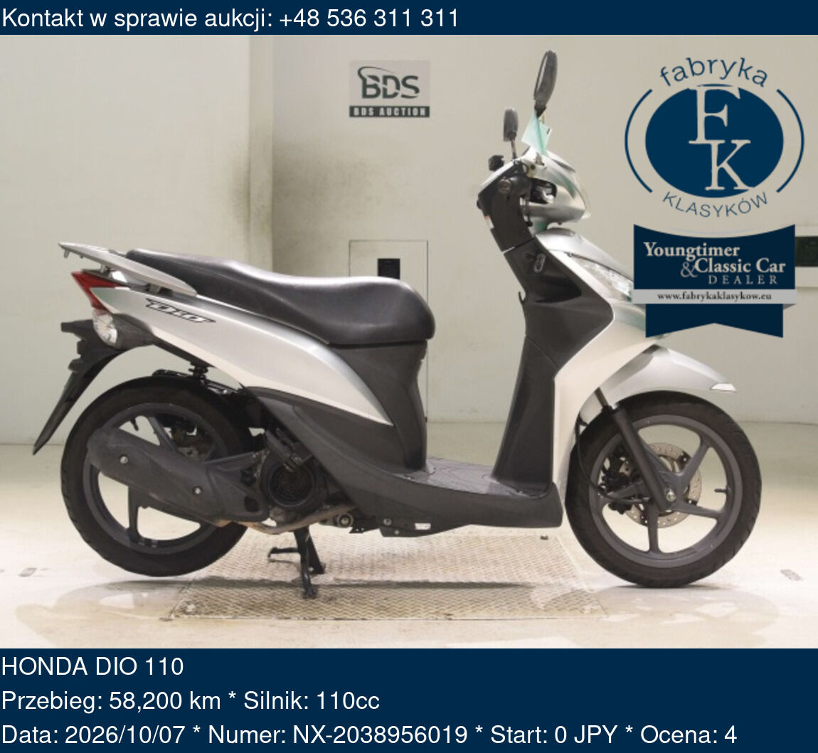 HONDA DIO 110  - zdjęcie 2