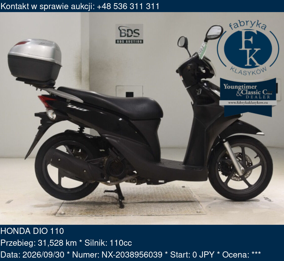 HONDA DIO 110  - zdjęcie 2