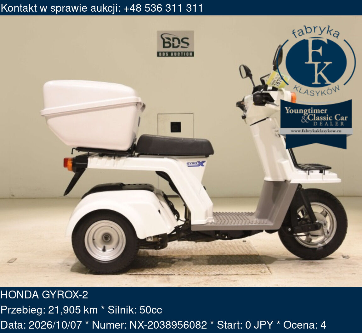 HONDA GYROX-2  - zdjęcie 2