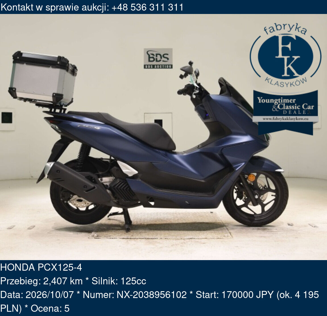 HONDA PCX125-4  - zdjęcie 2