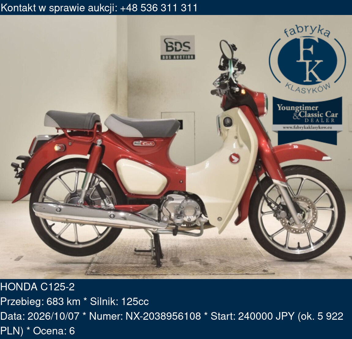 HONDA C125-2  - zdjęcie 2