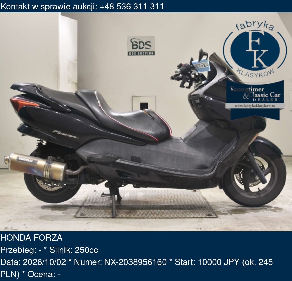 HONDA FORZA  - zdjęcie 2