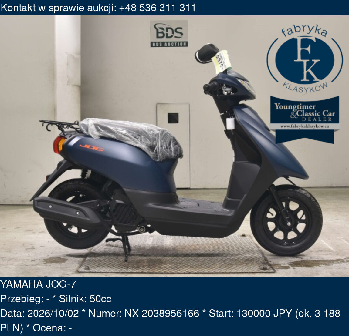 YAMAHA JOG-7  - zdjęcie 2