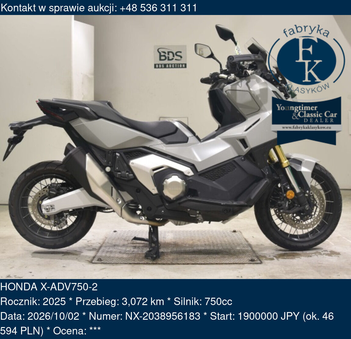 HONDA X-ADV750-2 2025 - zdjęcie 2
