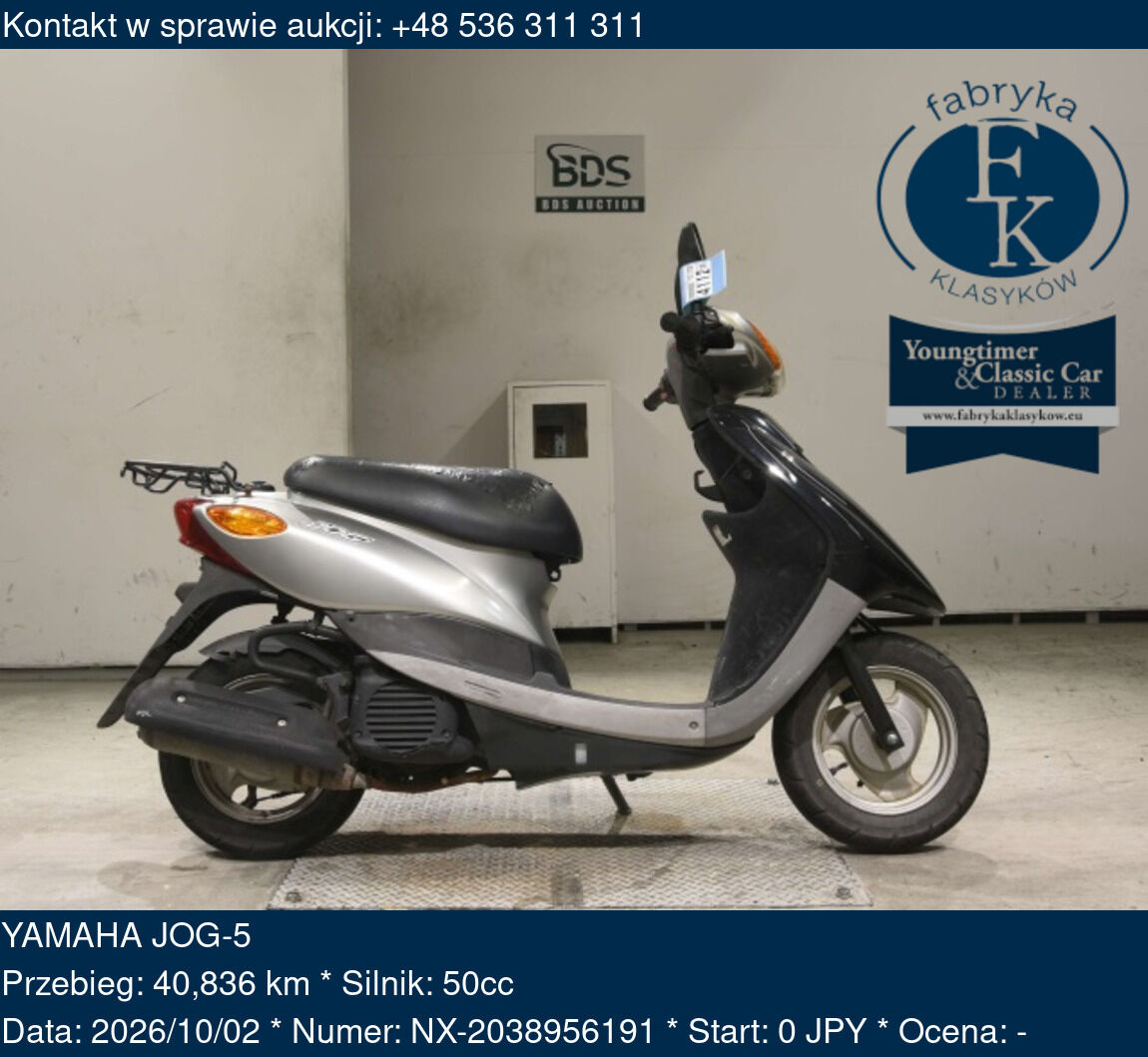 YAMAHA JOG-5 - zdjęcie 2