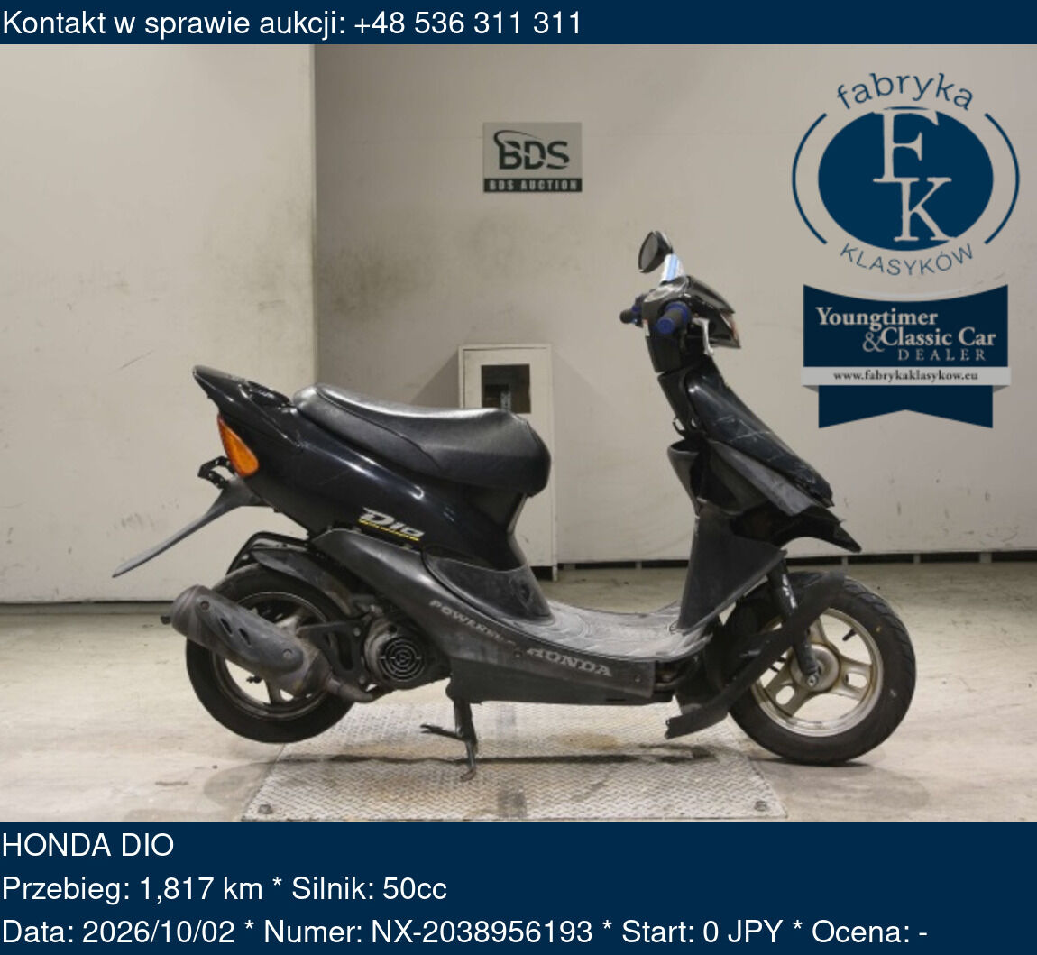 HONDA DIO - zdjęcie 2