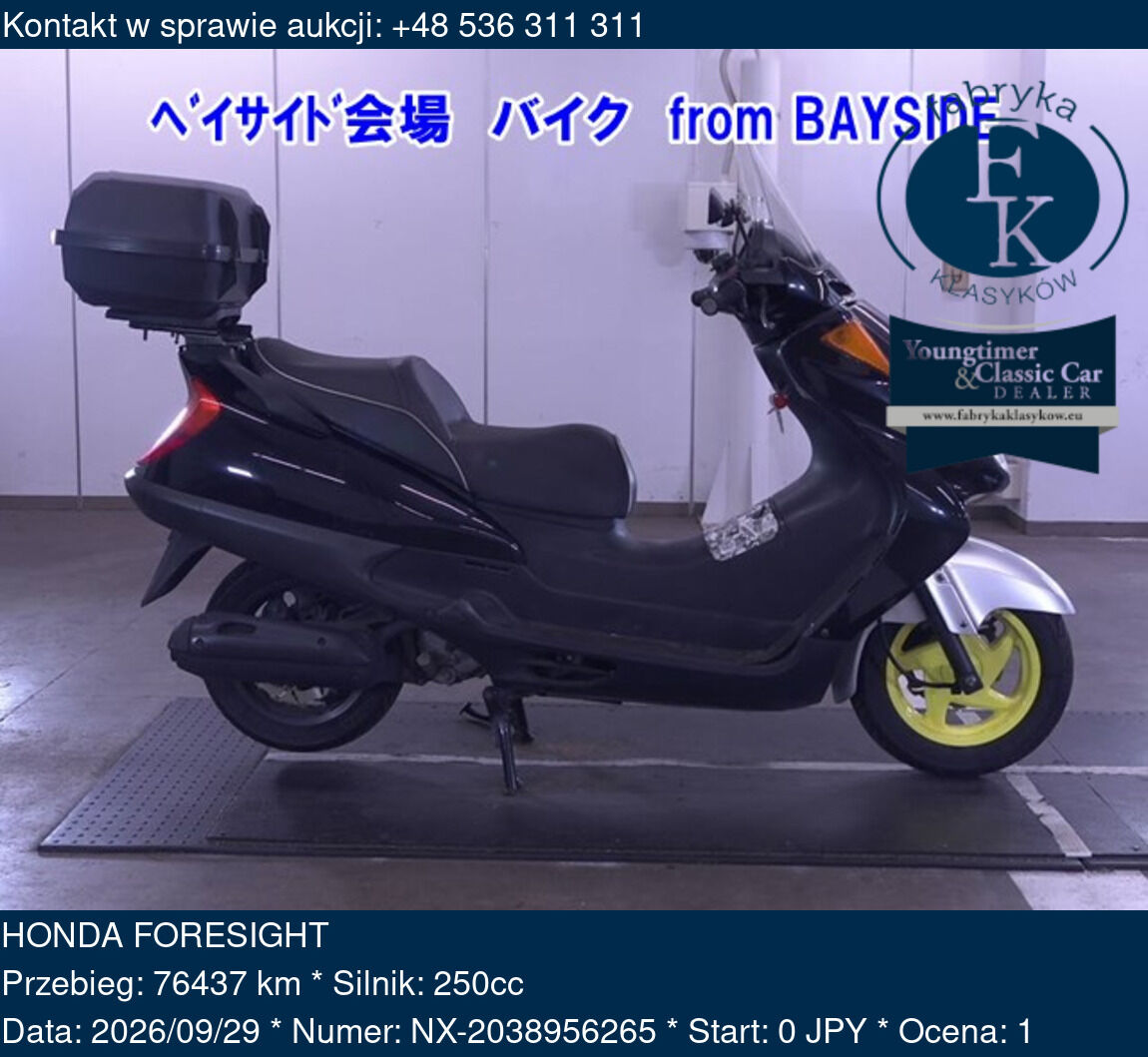 HONDA FORESIGHT  - zdjęcie 2