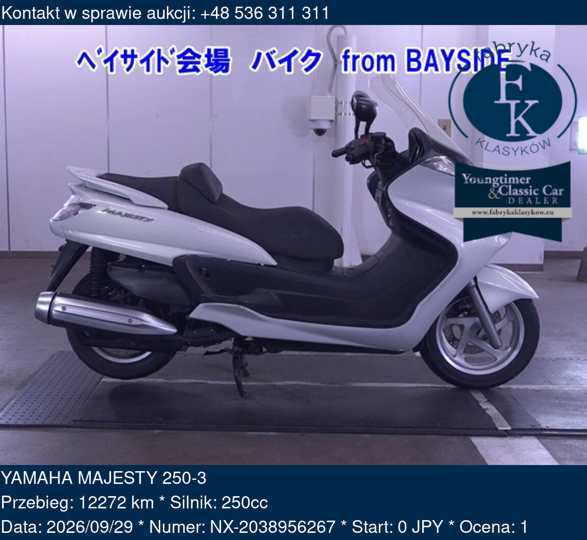 YAMAHA MAJESTY 250-3  - zdjęcie 2