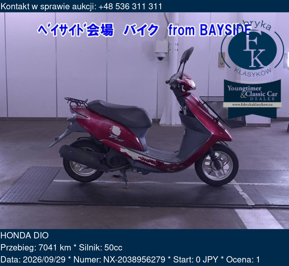 HONDA DIO  - zdjęcie 2