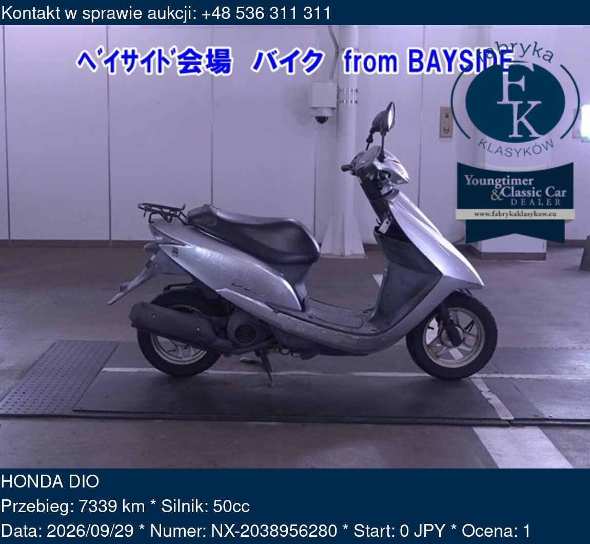 HONDA DIO  - zdjęcie 2