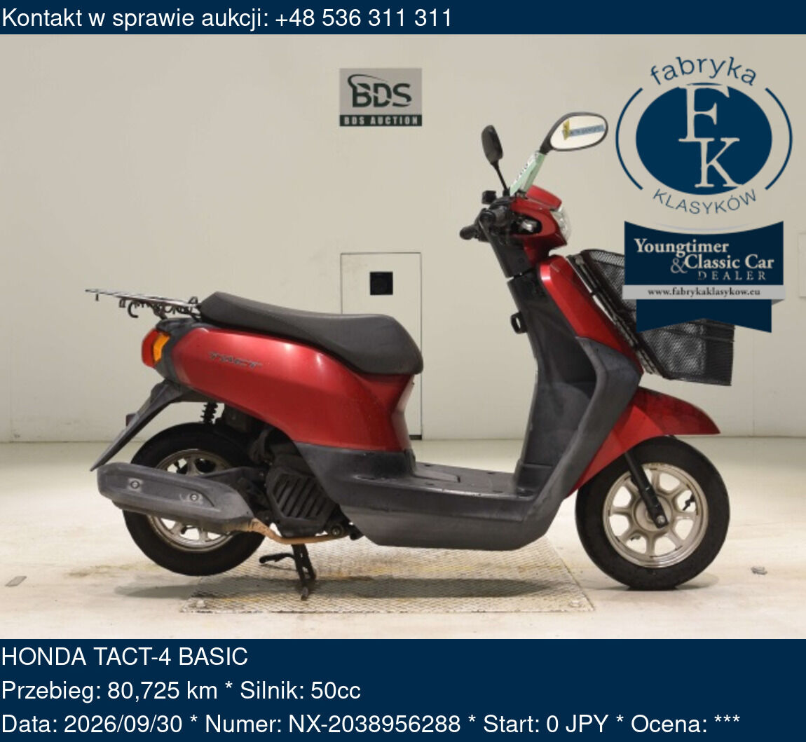 HONDA TACT-4 BASIC  - zdjęcie 2