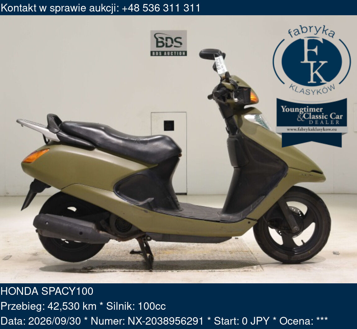 HONDA SPACY100  - zdjęcie 2