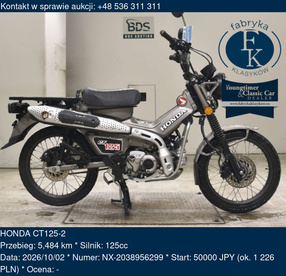 HONDA CT125-2  - zdjęcie 2