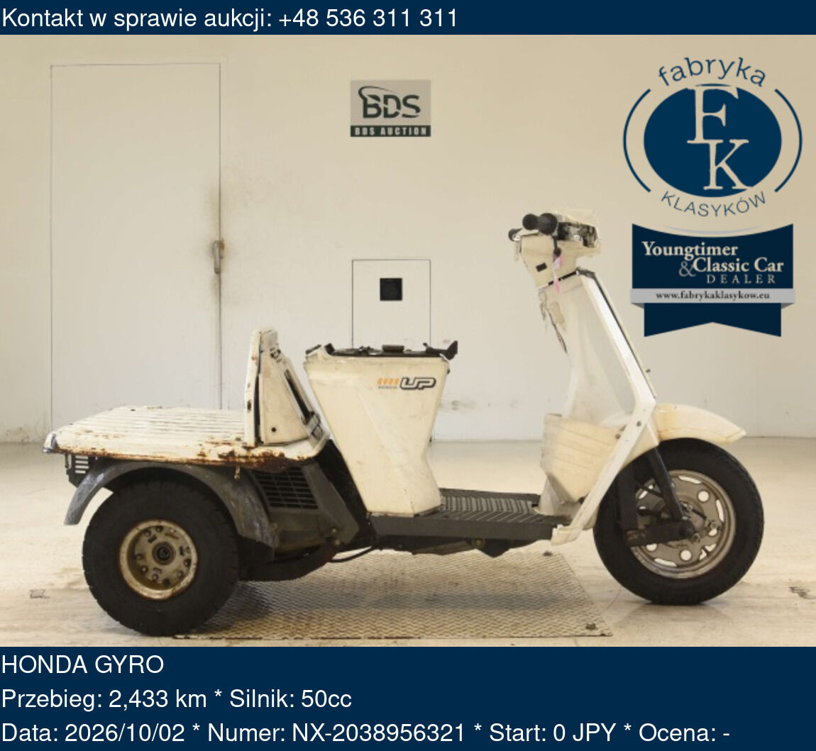 HONDA GYRO  - zdjęcie 2