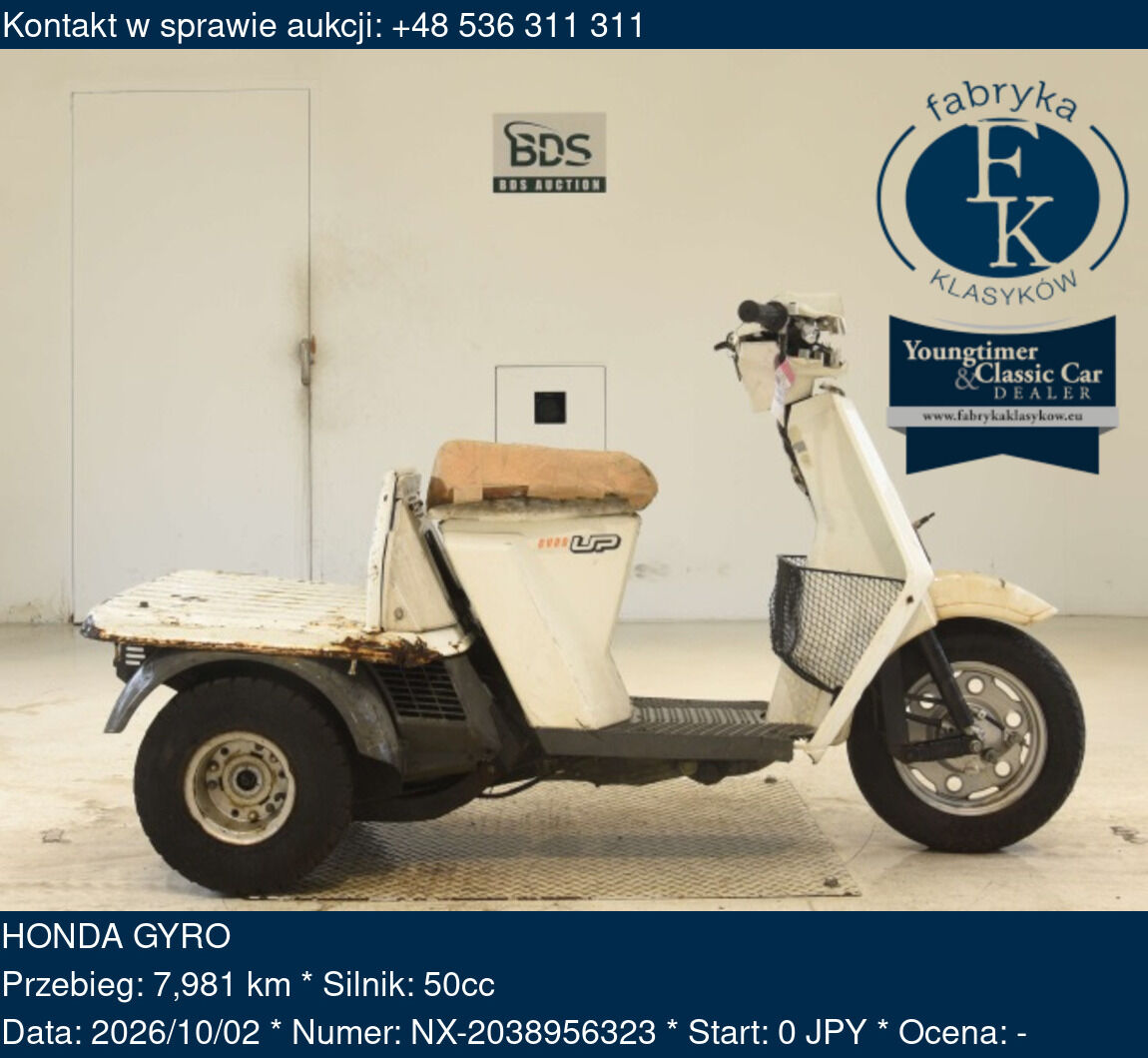 HONDA GYRO  - zdjęcie 2