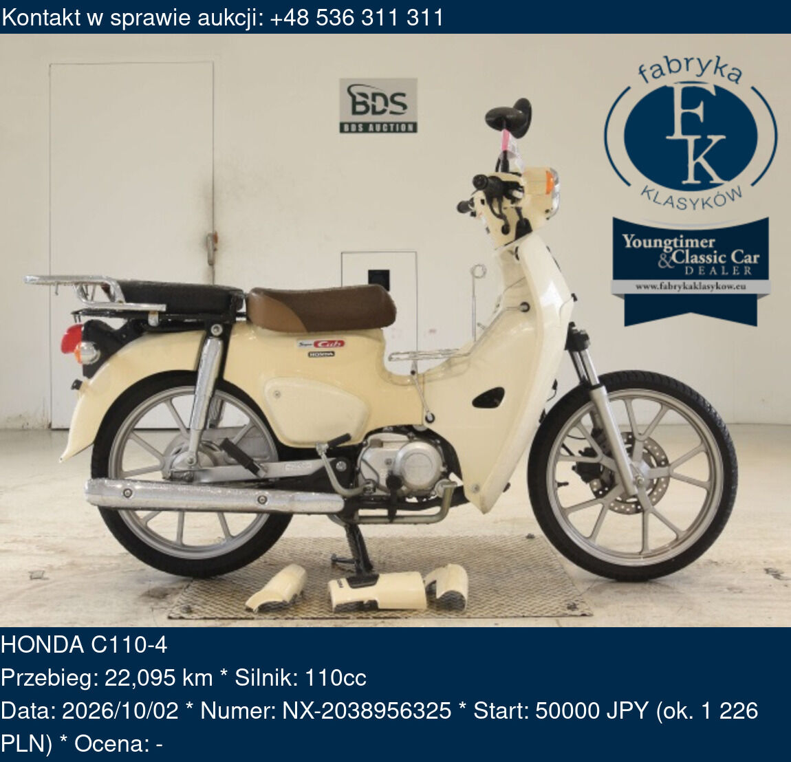 HONDA C110-4  - zdjęcie 2