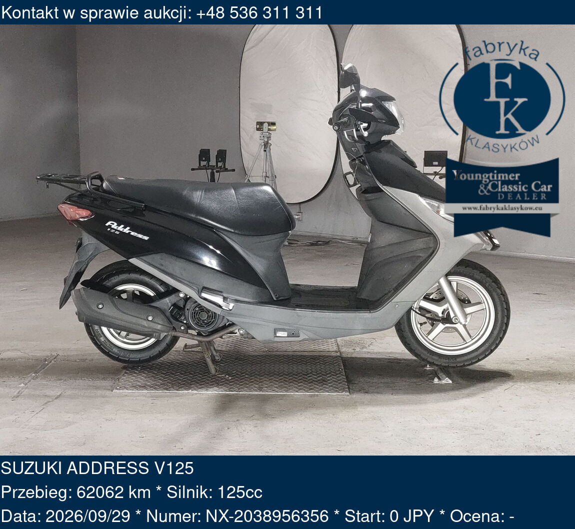 SUZUKI ADDRESS V125  - zdjęcie 2