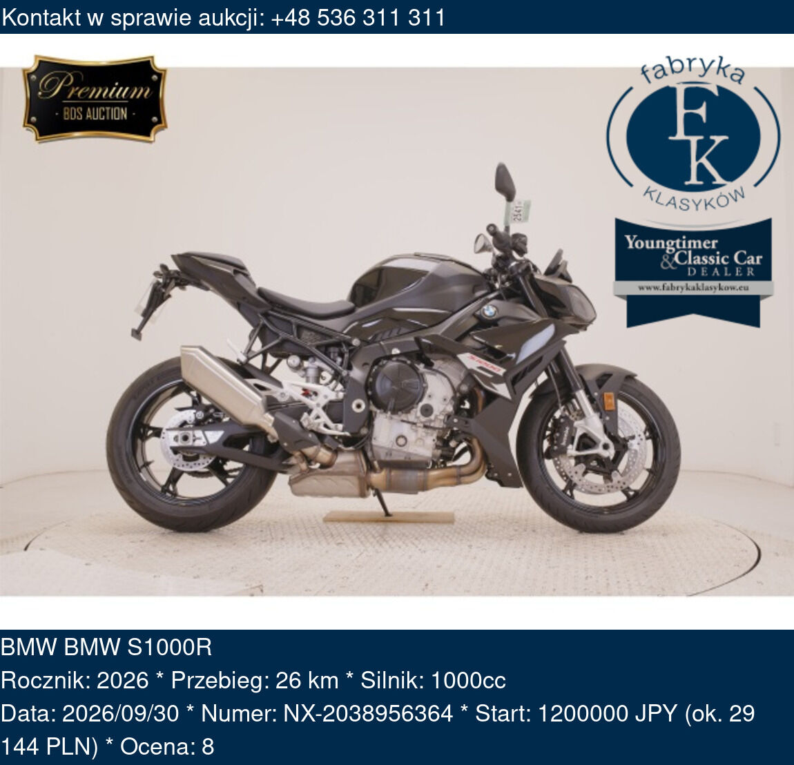 BMW BMW S1000R 2026 - zdjęcie 2