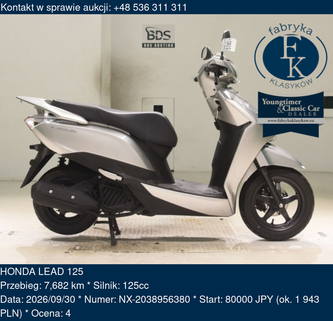 HONDA LEAD 125  - zdjęcie 2